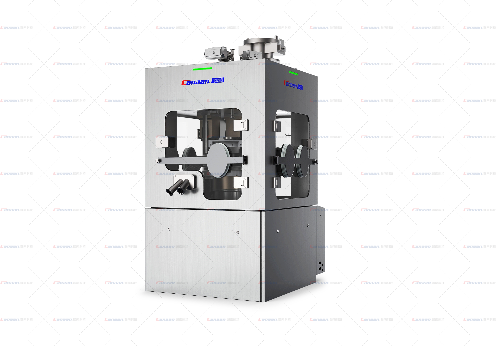 迦南科技T系列高密闭压片机：制药行业的安全高效之选